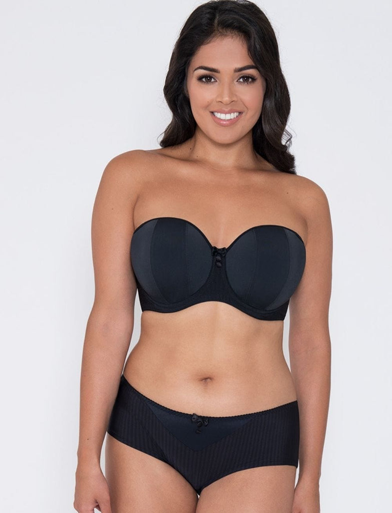 Curvy Kate Luxe Strapless Bra Black