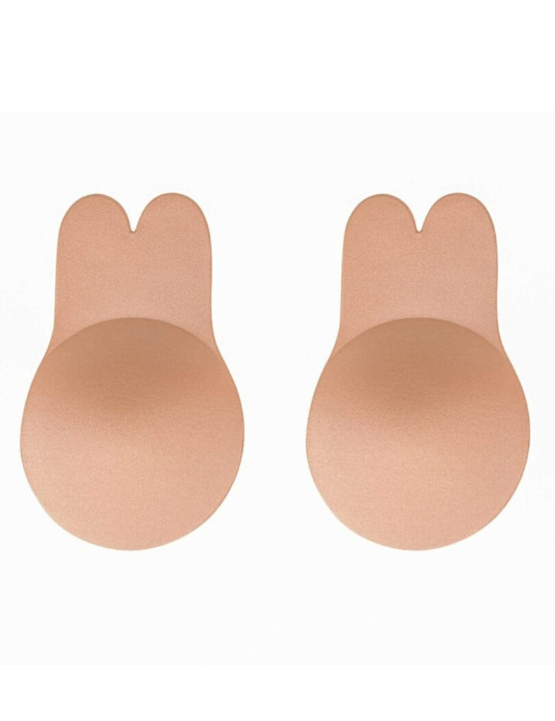 Invisible Silicone Bra Rabbit Strapless Self-Adhesive Lift Up Nipple Cover  AU