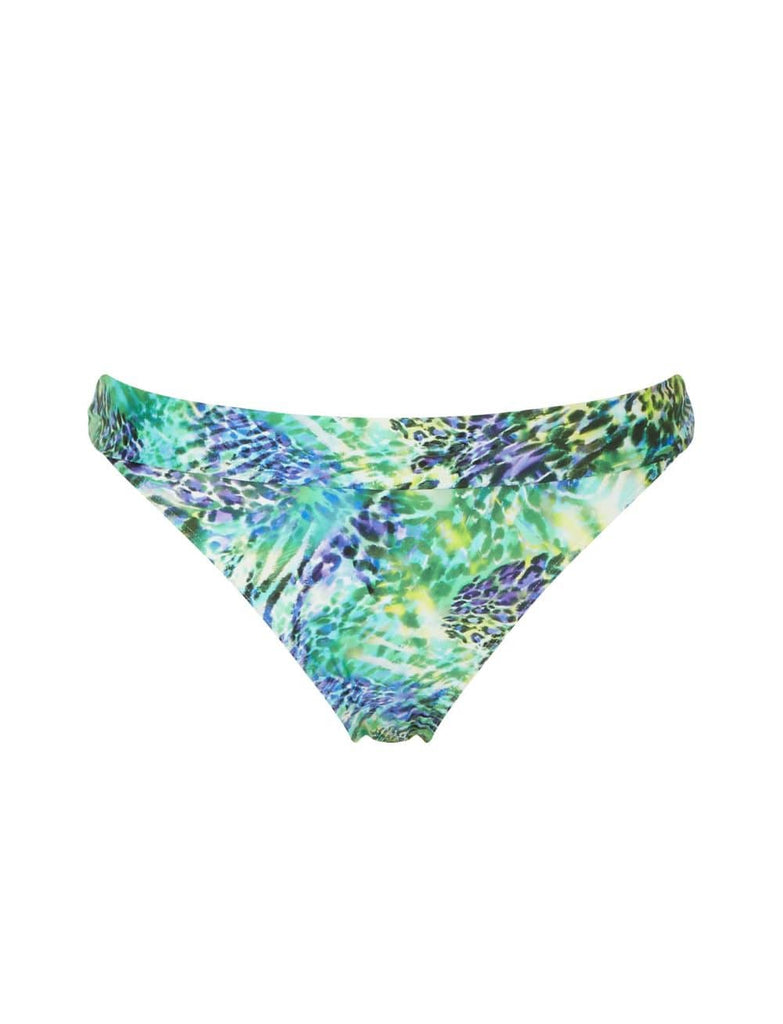 Panache Cape Verde Twist Bandeau Bikini Top Wild Animal