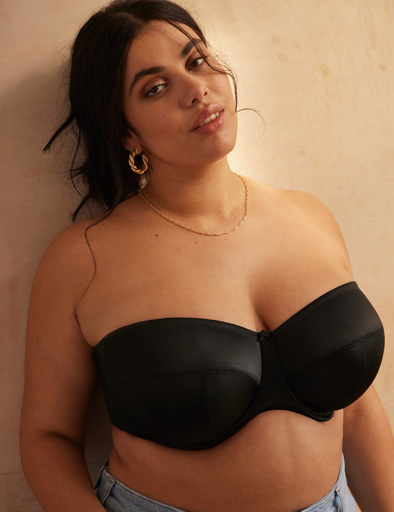 Sculptresse Dana Black UW Strapless Bra (D-J) – Lion's Lair Boutique