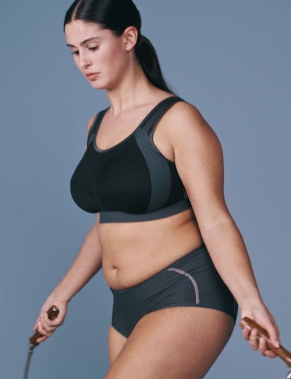 Anita Women's Charcoal Black Plus Size Extreme Control Plus Bra – Sportive  Plus