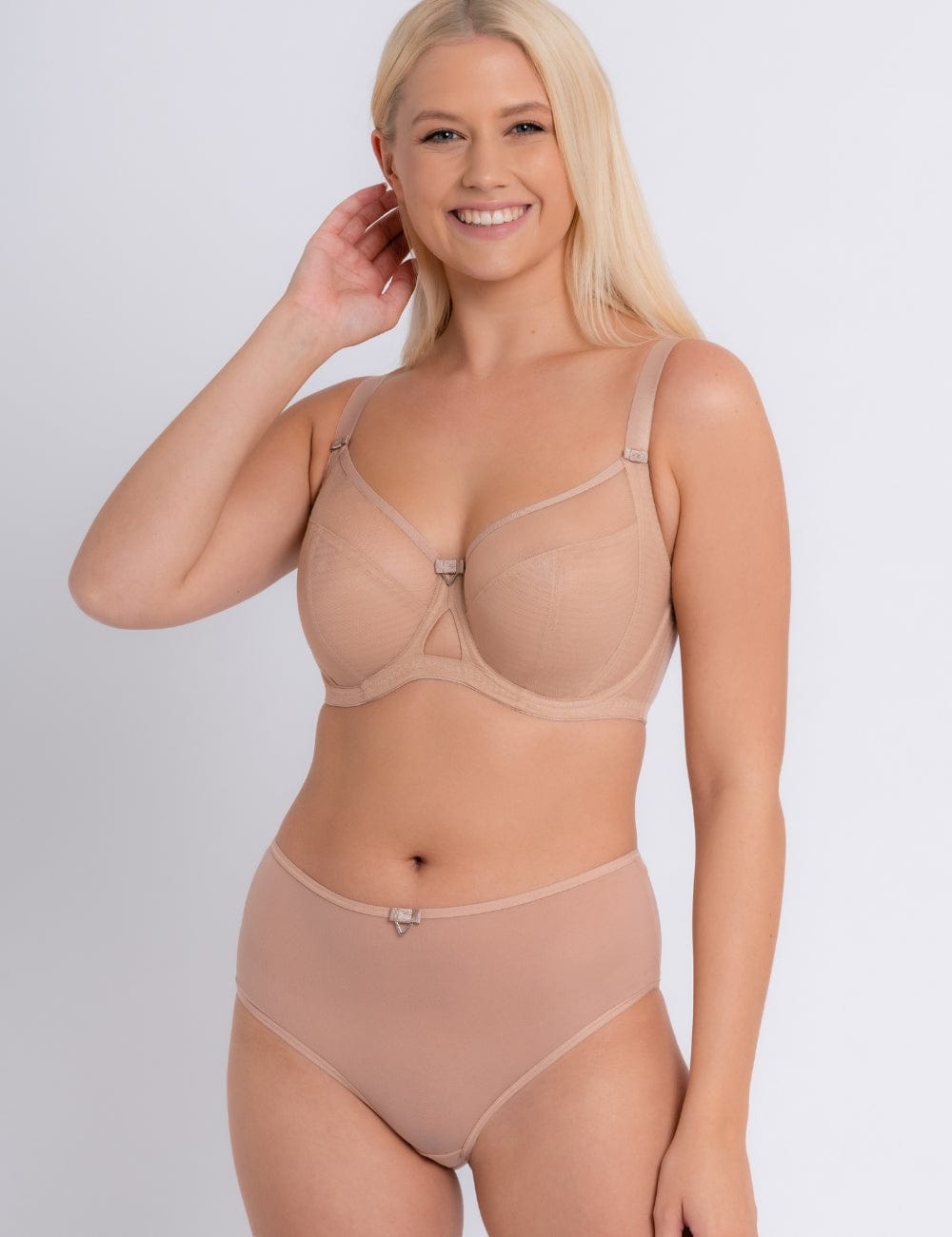 Curvy Kate LATTE Victory Side Support Underwire Bra, US 42D, UK