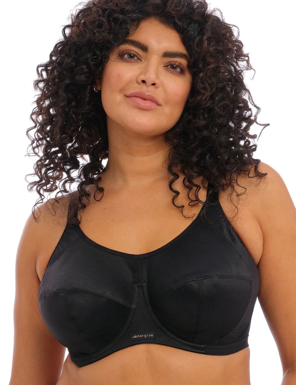 ANITA Extreme Control PLUS Sports Bra wirefree F-K CUPS in band sizes  8-26-black - Arianne Lingerie