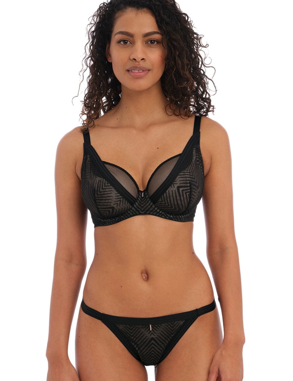 Tailored UW Moulded Strapless In Black - Freya – BraTopia
