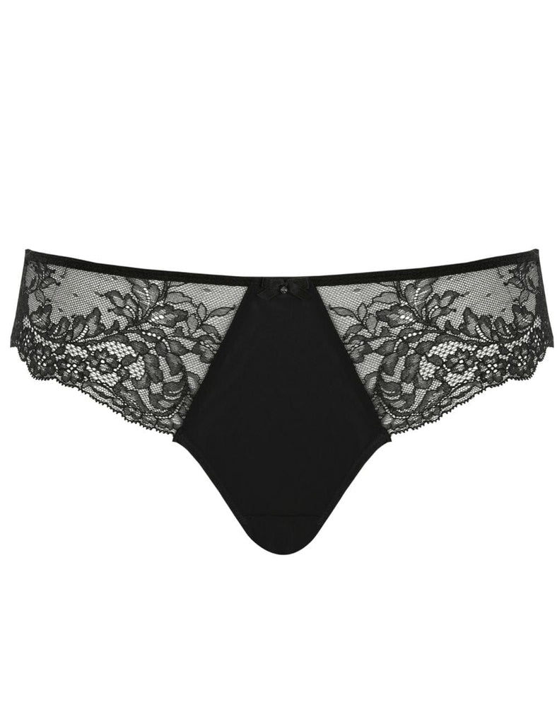 Panache Ana Thong Black | Brava Lingerie